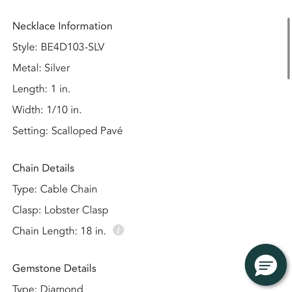 Diamond Bar Necklace Brilliant Earth - Picture 3 of 4